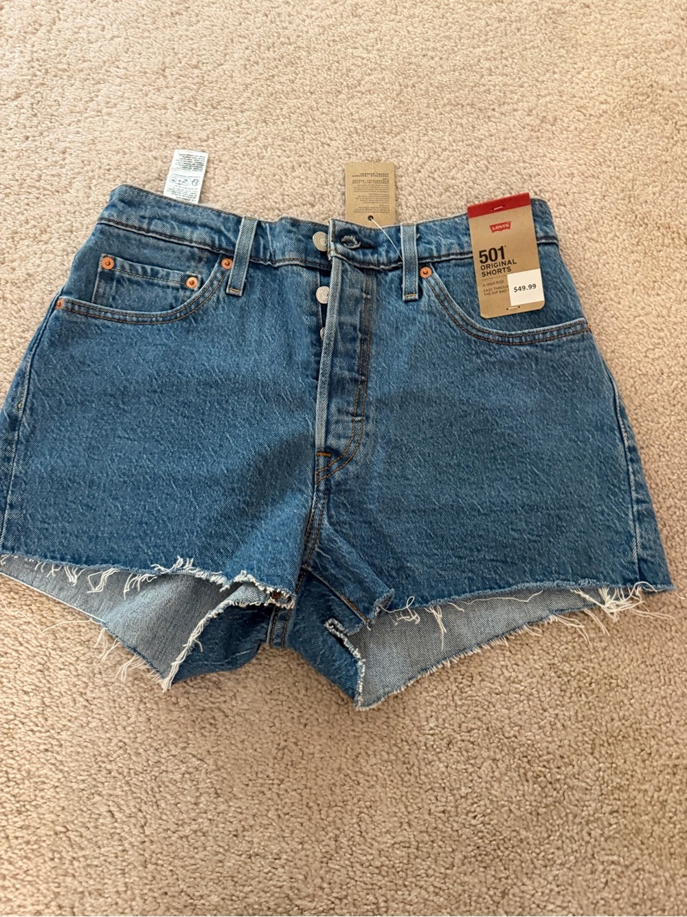 Levi’s 501 shorts size 29